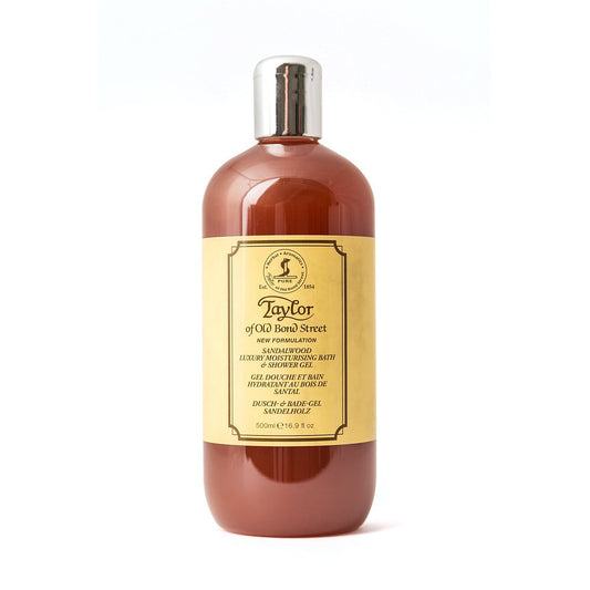 Taylor of Old Bond Street Sandalwood Bath & Shower Gel 16.9 oz