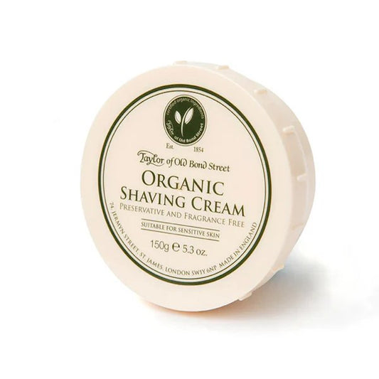 Taylor of Old Bond Street Organic Shaving Cream Bowl 5.3 oz